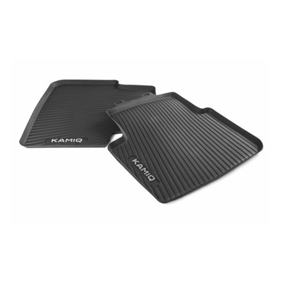 Gumové autokoberce Škoda Kamiq 2019- (zadní)