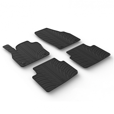 Gumové autokoberce Škoda Kamiq 2019-