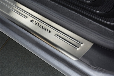 Prahové lišty Mercedes V-Class 2014- (W447, matné)