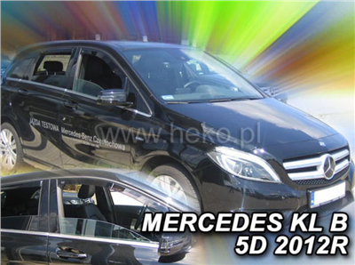 Ofuky oken Mercedes B-Class 2011-2018 (přední, W246)