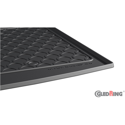 Gumová vana do kufru Škoda Karoq 2017- (4x4, dolní dno)