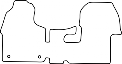 Textilní autokoberce Mercedes Sprinter (zadní pohon) 2018-