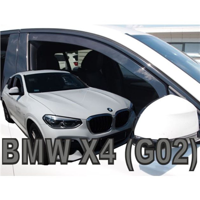 Ofuky oken BMW X4 2018- (přední, G02)