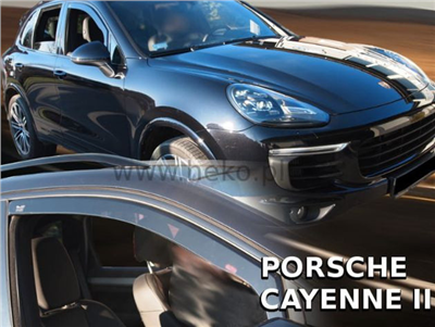 Ofuky oken Porsche Cayenne 2010-2017 (přední)