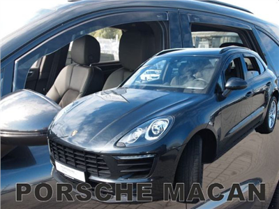 Ofuky oken Porsche Macan 2014- (4 díly)