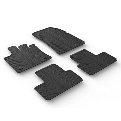 Gumové autokoberce Renault Captur 2020-