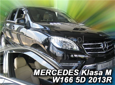 Ofuky oken Merceces M-Class 2011-2019 (přední, W166)