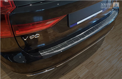 Ochranná lišta hrany kufru Volvo V90 2016- (combi, tmavá, matná)