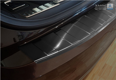 Ochranná lišta hrany kufru Volvo V90 2016- (combi, tmavá, matná)