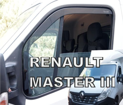 Ofuky oken Renault Master 2010- (dlouhé)