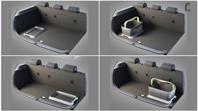 Luxusní nákupní košík Rati Basket