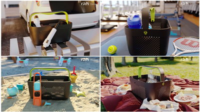 Luxusní nákupní košík Rati Basket