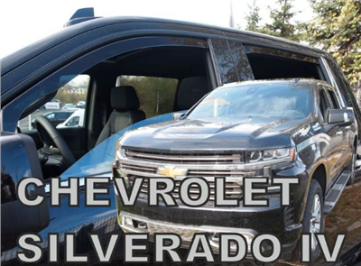 Ofuky oken Chevrolet Silverado 2019- (4 díly)