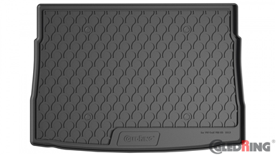 Gumová vana do kufru VW Golf VIII. 2020- (hatchback, horní dno)