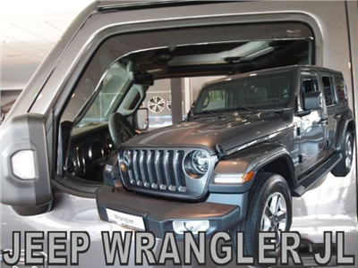 Ofuky oken Jeep Wrangler 2019- (přední)