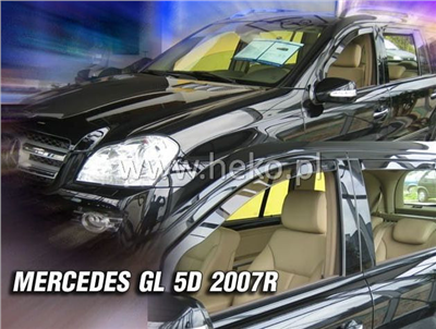 Ofuky oken Mercedes GL-Class 2006-2012 (přední, X164)