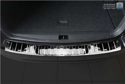 Ochranná lišta hrany kufru Škoda Octavia III. 2017-2020 (combi, chrom)