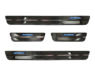 Prahové lišty Toyota Corolla 2018- (hybrid, černé)