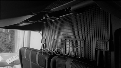 Gumové autokoberce Citroen Jumpy 2016- (2. řada, 5 míst)