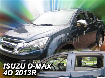 Ofuky oken Isuzu D-Max 2012-2020 (4 díly)
