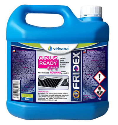 Chladicí kapalina VELVANA do -30°C (3l, růžová)