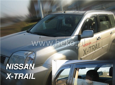 Ofuky oken Nissan X-Trail 2001-2007 (přední)