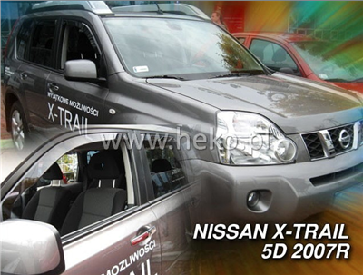 Ofuky oken Nissan X-Trail 2007-2014 (přední)