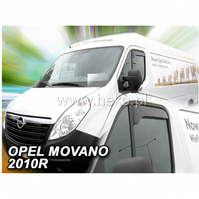 Ofuky oken Nissan NV400 2010- (krátké)