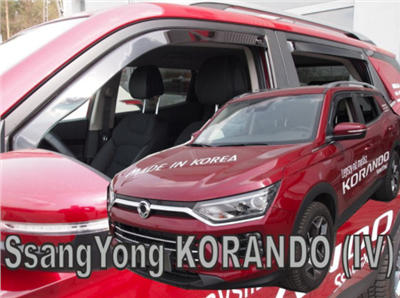 Ofuky oken Ssangyong Korando 2019- (4 díly)