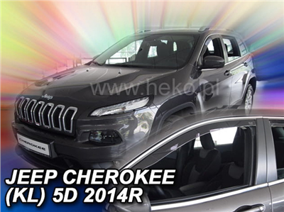 Ofuky oken Jeep Cherokee 2014- (přední)