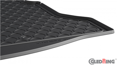 Gumová vana do kufru Honda Civic 2017-2021 (hb, dolní dno)