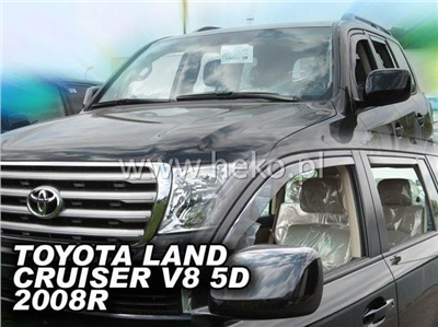 Ofuky oken Toyota Land Cruiser 2008-2012 (přední, J200)