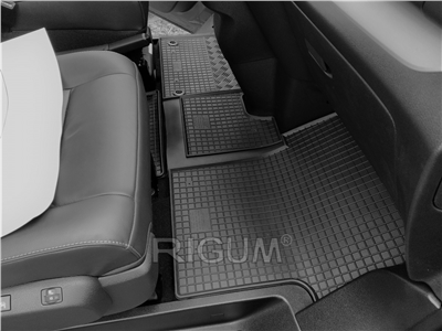 Gumové autokoberce Toyota ProAce 2016- (přední, 2 místa, tunel)