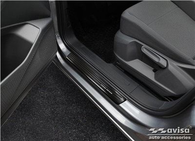 Prahové lišty VW Caddy 2021- (tmavé, matné)