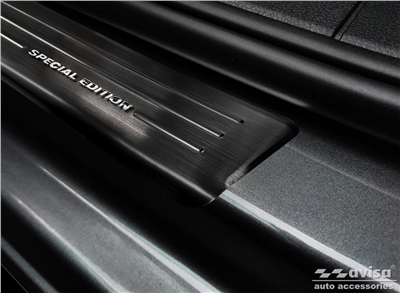 Prahové lišty VW Caddy 2021- (tmavé, matné)