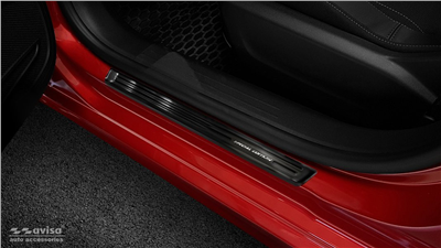 Prahové lišty Škoda Octavia III. 2013-2020 (tmavé, matné)