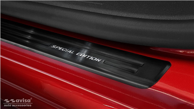 Prahové lišty Škoda Octavia III. 2013-2020 (tmavé, matné)