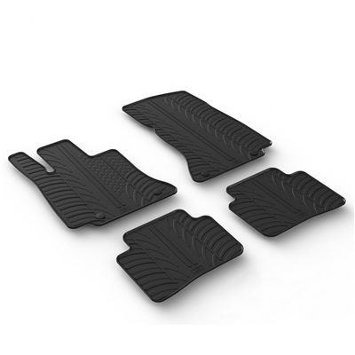 Gumové autokoberce Mercedes C-Class 2022- (W206)