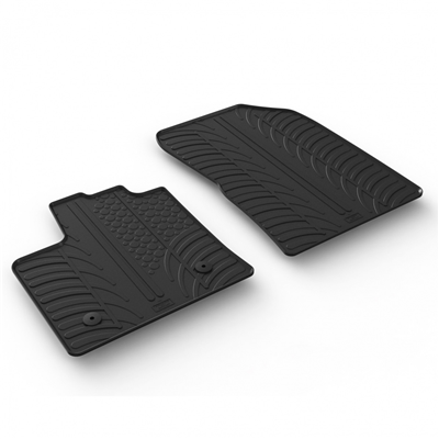 Gumové autokoberce Renault Kangoo 2021- (přední)