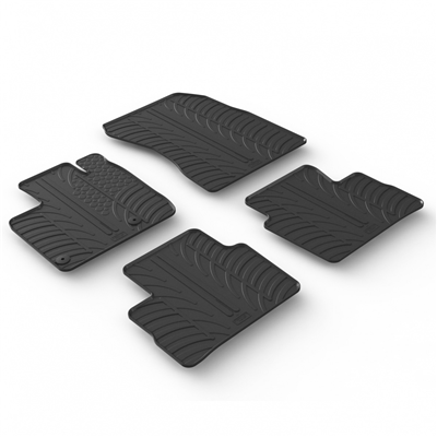 Gumové autokoberce Nissan Qashqai 2021-