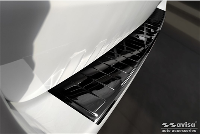 Ochranná lišta hrany kufru Mercedes V-Class / Viano / Vito 2014- (W447, chrom, tmavá, dlouhá)