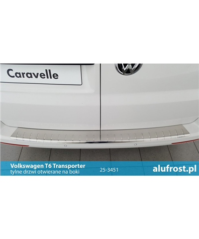 Ochranná lišta hrany kufru VW Transporter T6 2015- (otevírání do strany)