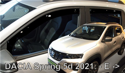 Ofuky oken Dacia Spring 2021- (4 díly)