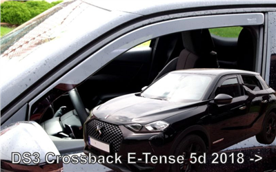 Ofuky oken Citroen DS3 E-tense 2018- (přední)
