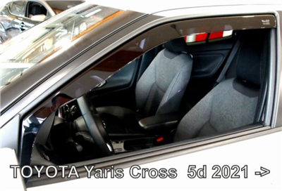 Ofuky oken Toyota Yaris Cross 2021- (přední)