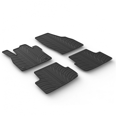 Gumové autokoberce Škoda Fabia IV. 2021-