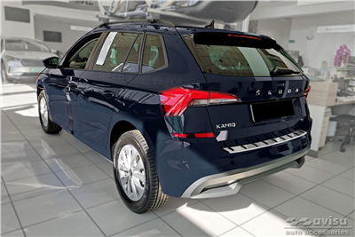 Zesílená ochranná lišta hrany kufru Škoda Kamiq 2019- (matná)