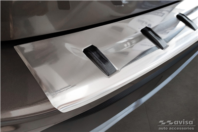 Zesílená ochranná lišta hrany kufru Citroen Jumpy / SpaceTourer 2016- (matná)