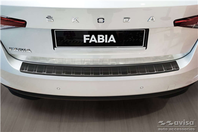 Ochranná lišta hrany kufru Škoda Fabia IV. 2021- (hb, tmavá, matná)