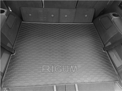Gumová vana do kufru Ford S-Max 2006-2015 (7 míst, 3. řada sklopená)